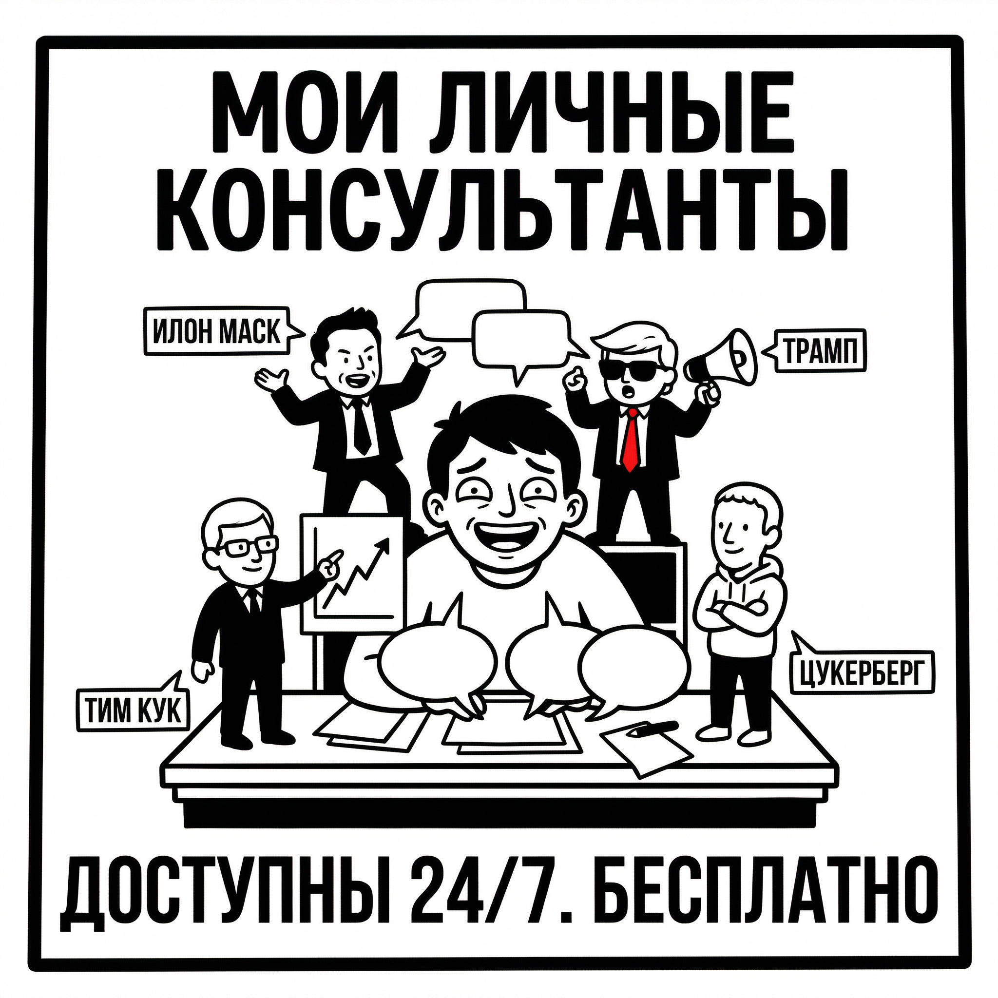 Мем: один человек — команда из 10